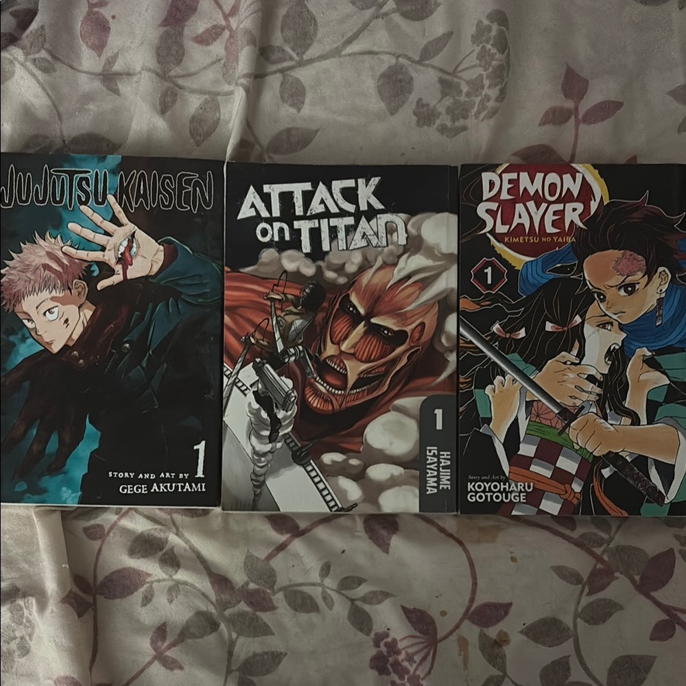 Barnes & Noble Manga Collection: Jujutsu Kaisen, Attack on Titan, Demon Slayer